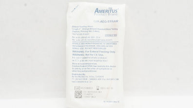 Ameritus AEG-STRAW Enteral Feeding Straw Approx. Priming Volume 0.40mL x 5inch